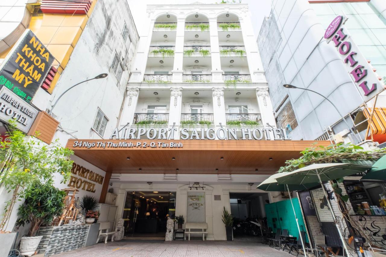 Airport Saigon Hotel - Gần ẩm thực đêm chợ Phạm Văn Hai Cidade de Ho Chi Minh Exterior foto