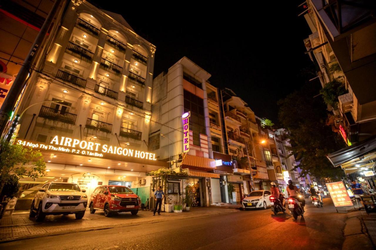 Airport Saigon Hotel - Gần ẩm thực đêm chợ Phạm Văn Hai Cidade de Ho Chi Minh Exterior foto